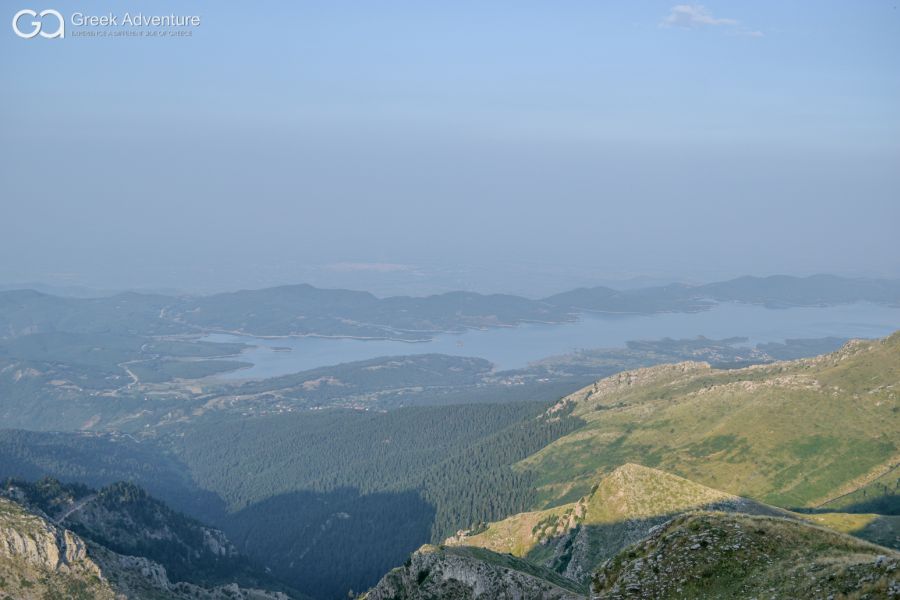 Απολαμβάνοντας μια από τις πιο όμορφες λίμνες της Ελλάδας! 