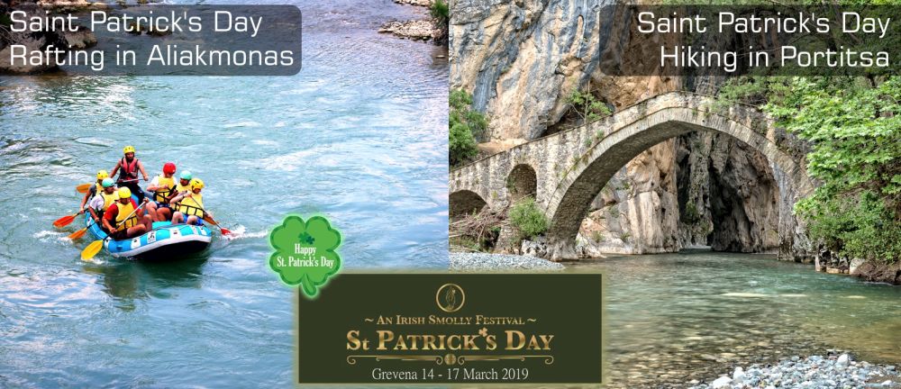 Celebrating St. Patrick's day with activities in the nature of Grevena! 