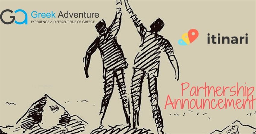 Greek Adventure & Itinari Partnership Announcement