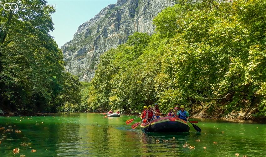 What is the best time to visit Greece for Rafting?
