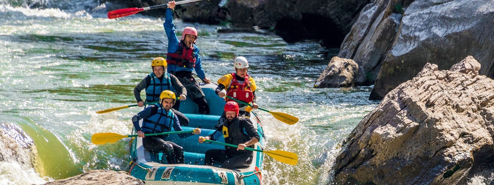 Rafting In Lousios and Alfios Rivers, Peloponesse, Greece