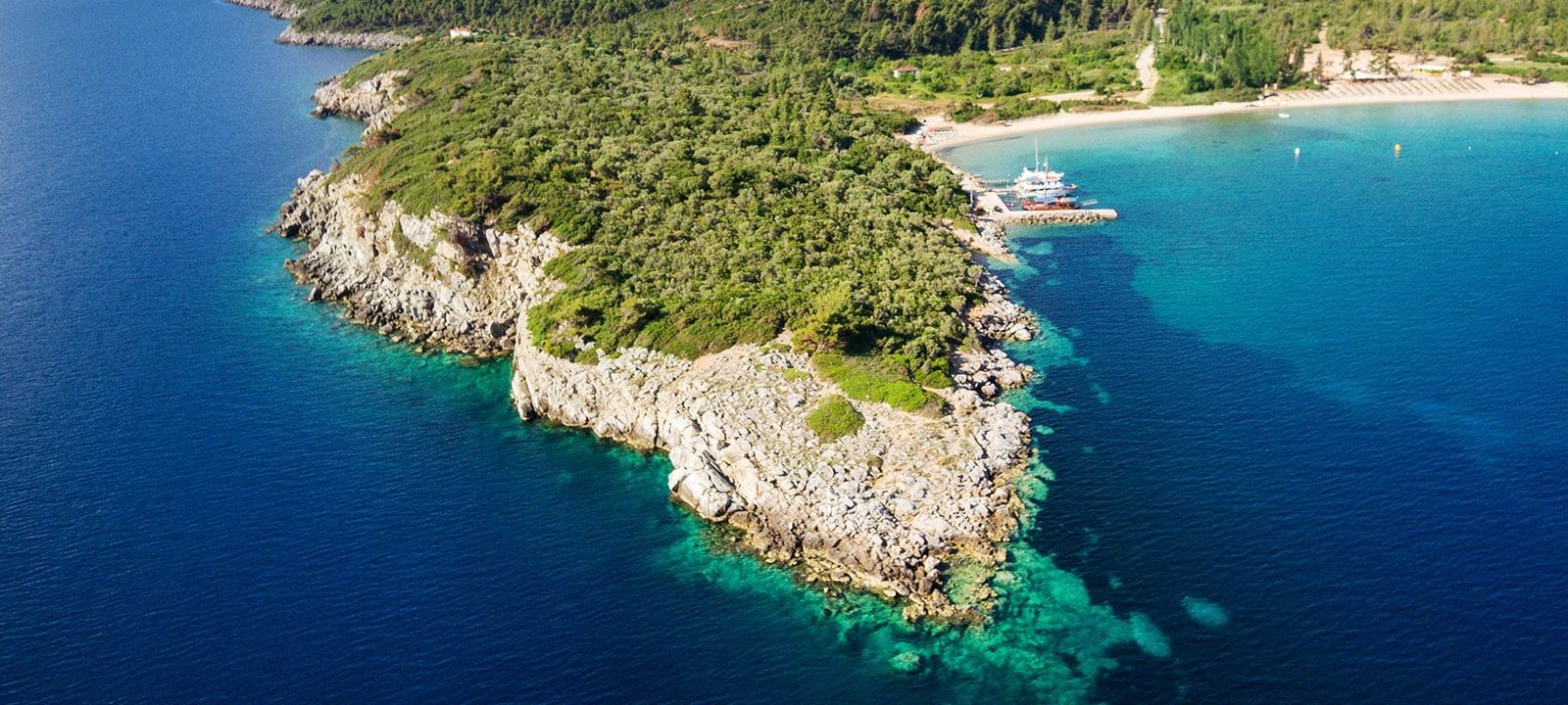 The destination of Halkidiki for an excursion with Greek Adventures
