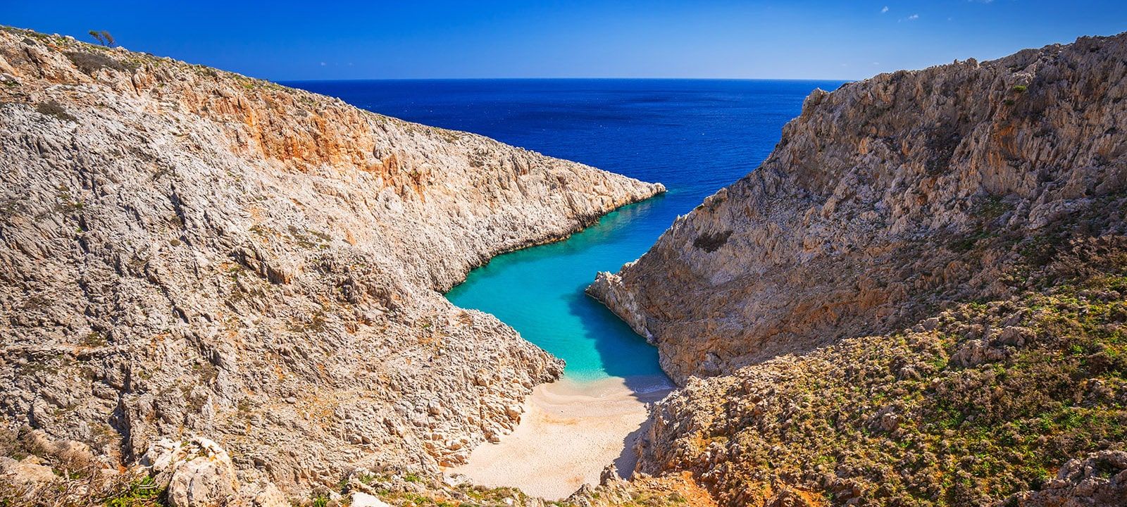 The destination of Crete for a trip with Greek Adventures