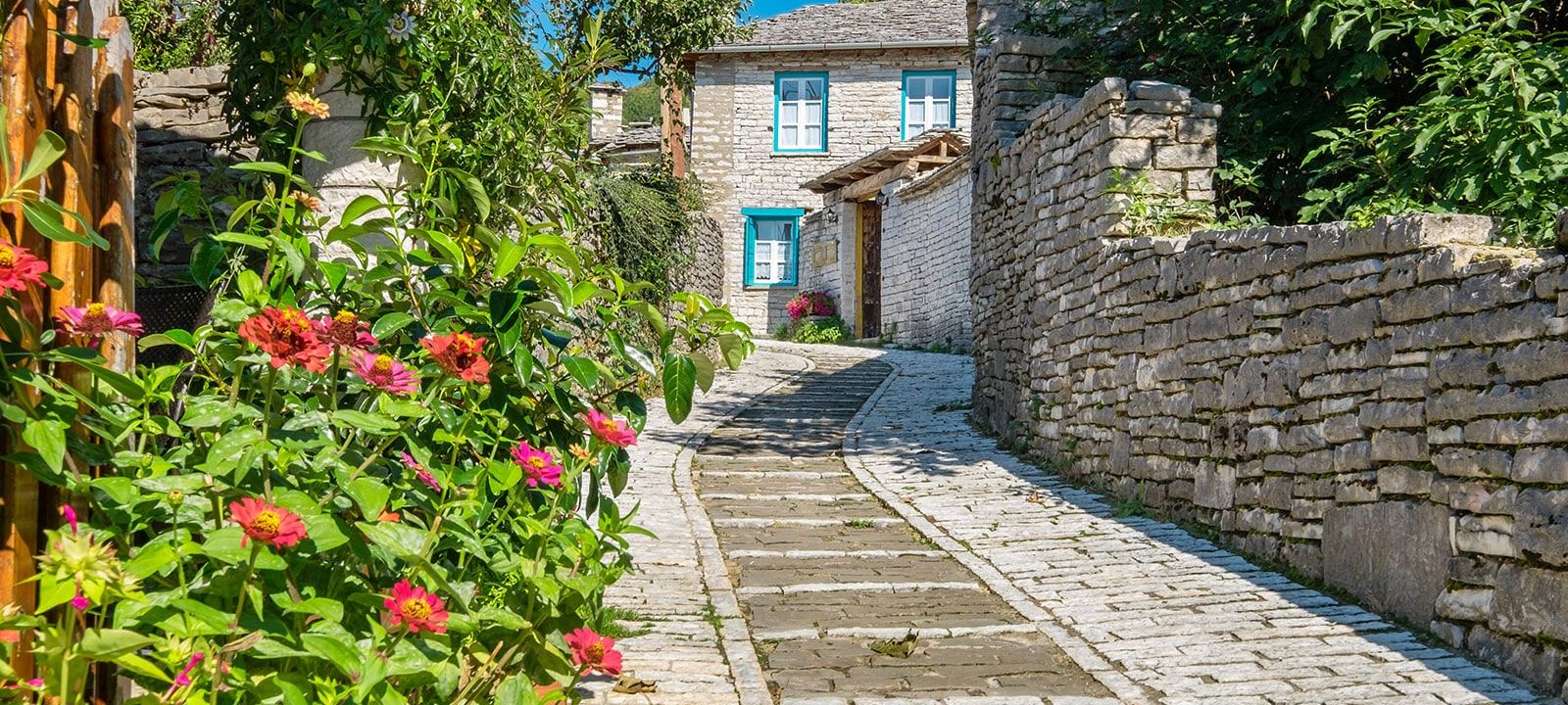 The destination of Zagori for a trip with Greek Adventure